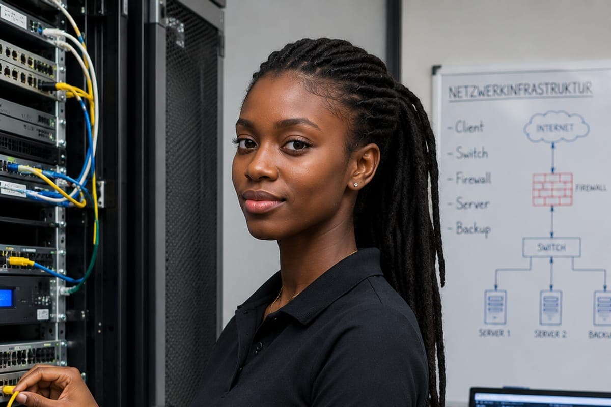 IT-System-Elektroniker : Ausbildung en Allemagne
